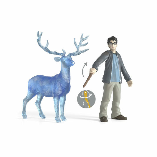Figurine de Acțiune Schleich Harry Potter Figurines and his Patronus - Jucarii si jocuri, Păpuși și figurine