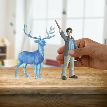 Figurine de Acțiune Schleich Harry Potter Figurines and his Patronus - Jucarii si jocuri, Păpuși și figurine