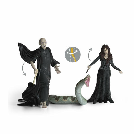 Figurine de Acțiune Schleich Voldemort, Nagini and Bellatrix (3 Unități) - Jucarii si jocuri, Păpuși și figurine