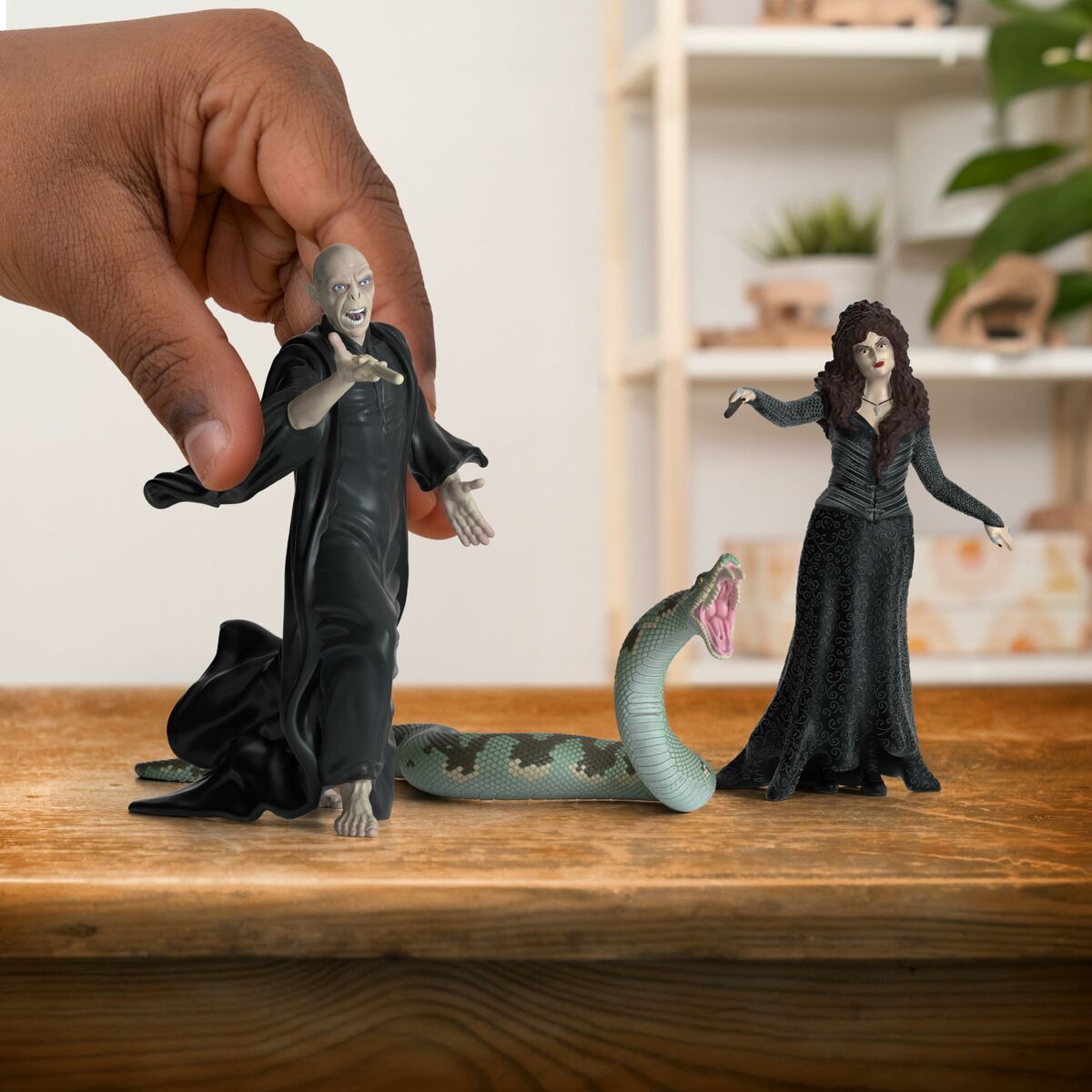 Figurine de Acțiune Schleich Voldemort, Nagini and Bellatrix (3 Unități) - Jucarii si jocuri, Păpuși și figurine