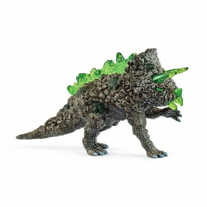 Figura îmbinată Schleich Figura de piedra de triceratops Eldrador - Jucarii si jocuri, Păpuși și figurine