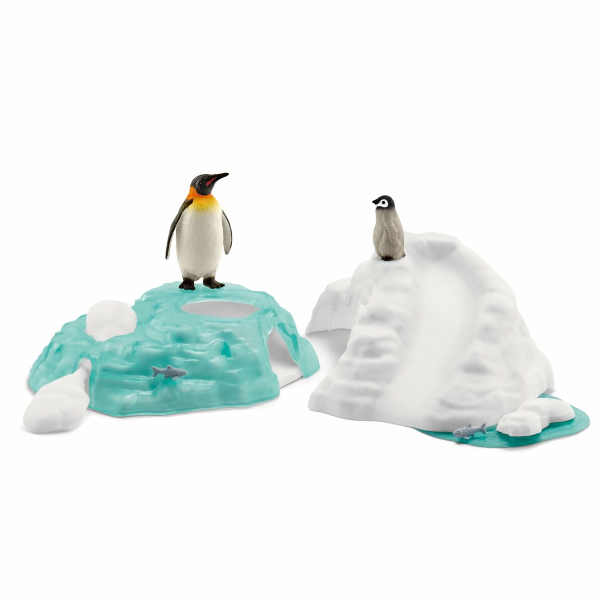 Playset Schleich Penguin Family on the Ice Floe - Jucarii si jocuri, Păpuși și figurine