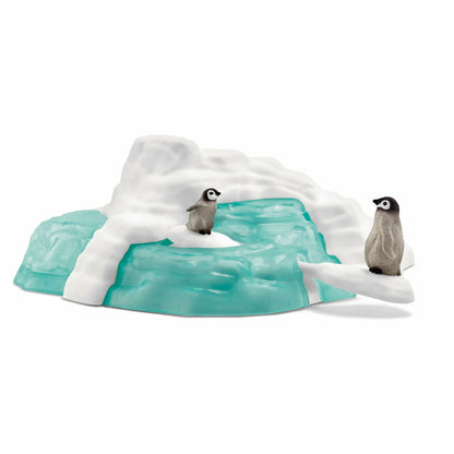 Playset Schleich Penguin Family on the Ice Floe - Jucarii si jocuri, Păpuși și figurine