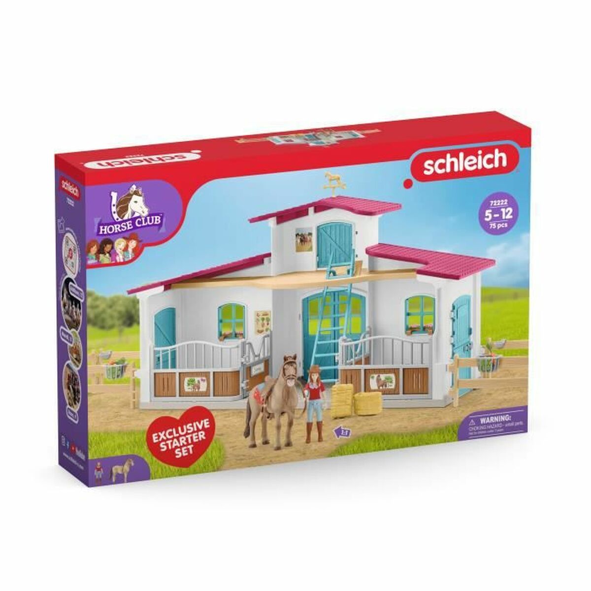 Playset Schleich 72222 - Horse Club range Cal - Jucarii si jocuri, Păpuși și figurine