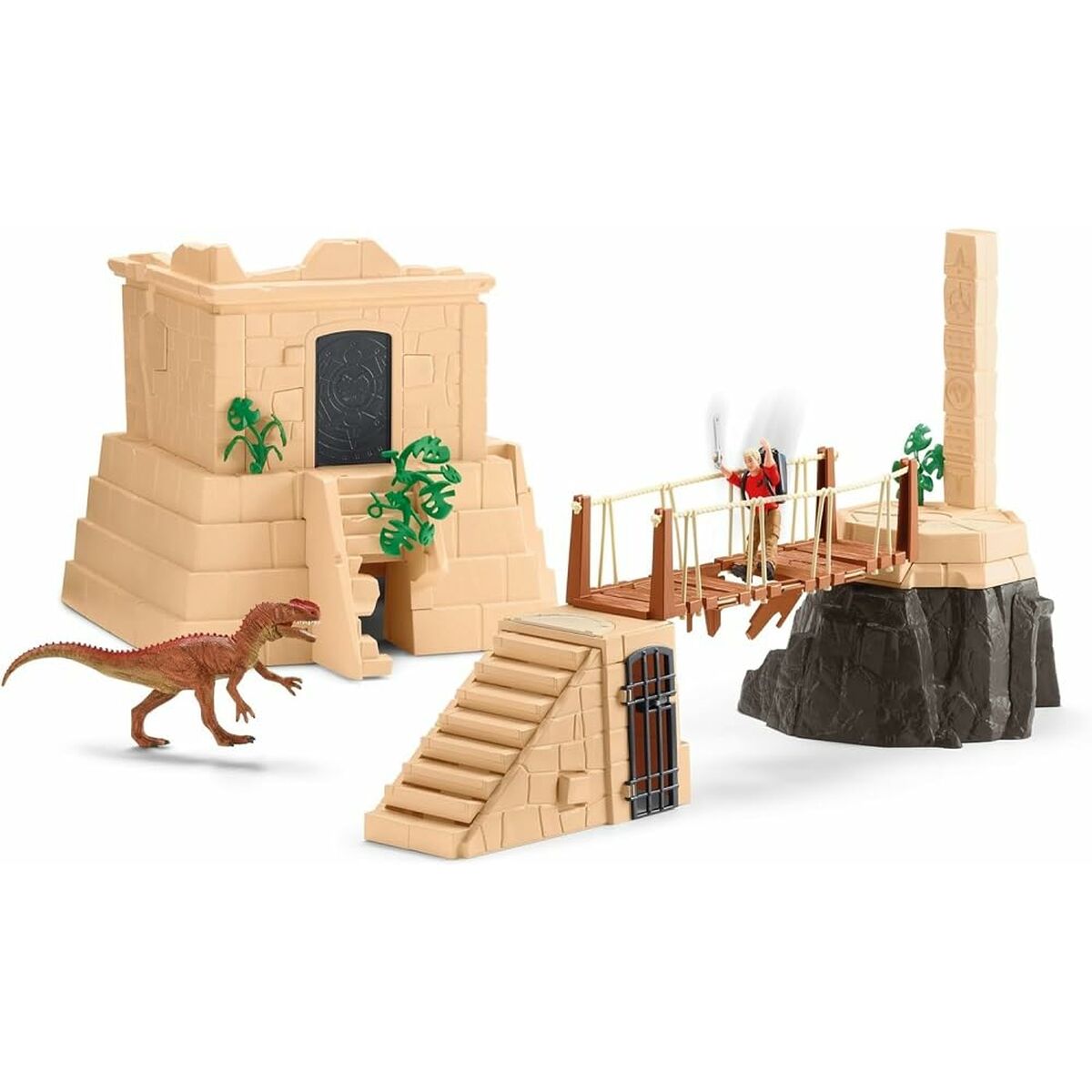 Playset Schleich Lost Temple Adventures - Jucarii si jocuri, Păpuși și figurine