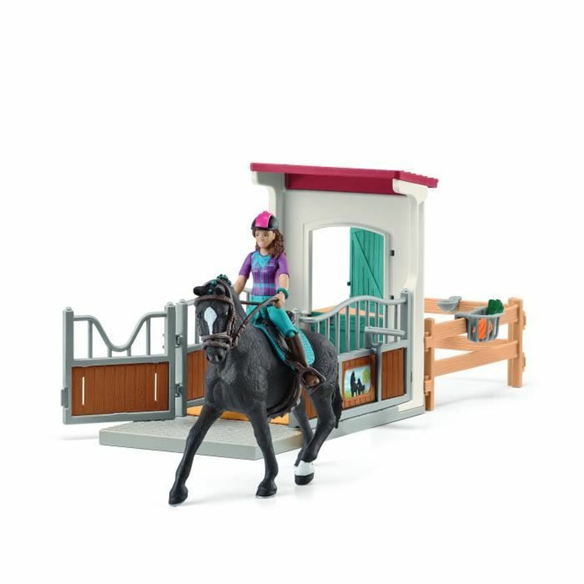 Playset Schleich Horse Club 25 x 10 x 19 cm 8 x 24 x 19 cm 32 Piese - Jucarii si jocuri, Păpuși și figurine