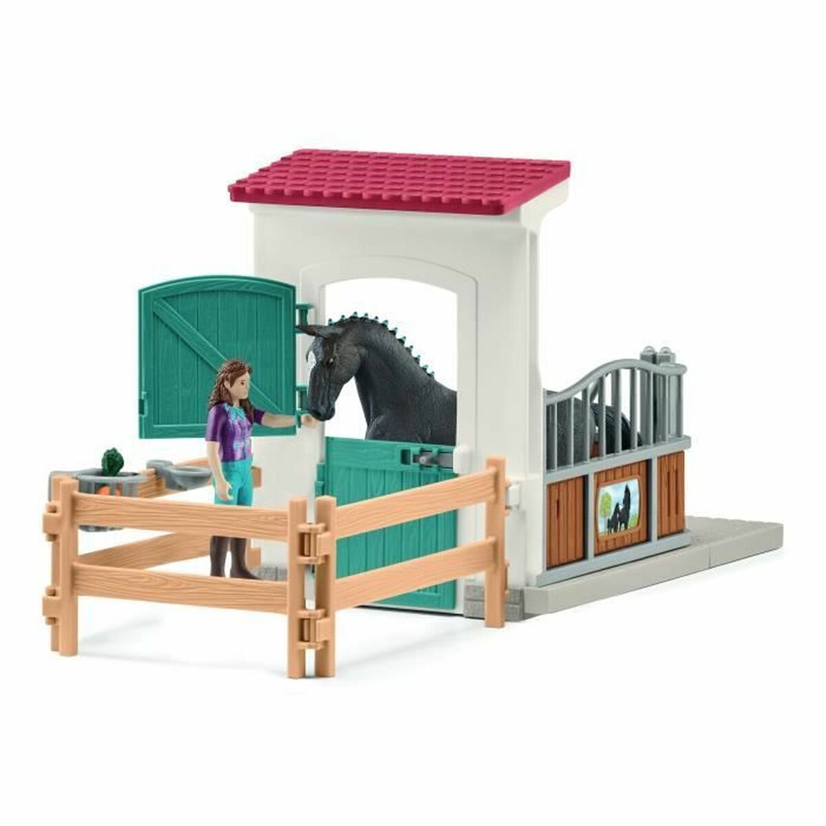 Playset Schleich Horse Club 25 x 10 x 19 cm 8 x 24 x 19 cm 32 Piese - Jucarii si jocuri, Păpuși și figurine