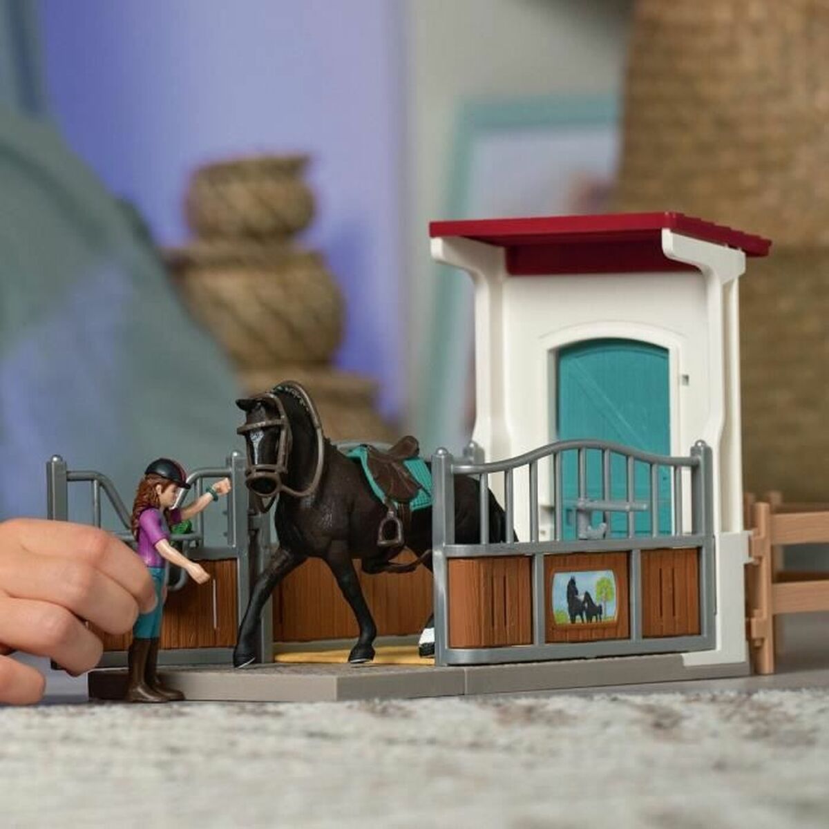 Playset Schleich Horse Club 25 x 10 x 19 cm 8 x 24 x 19 cm 32 Piese - Jucarii si jocuri, Păpuși și figurine
