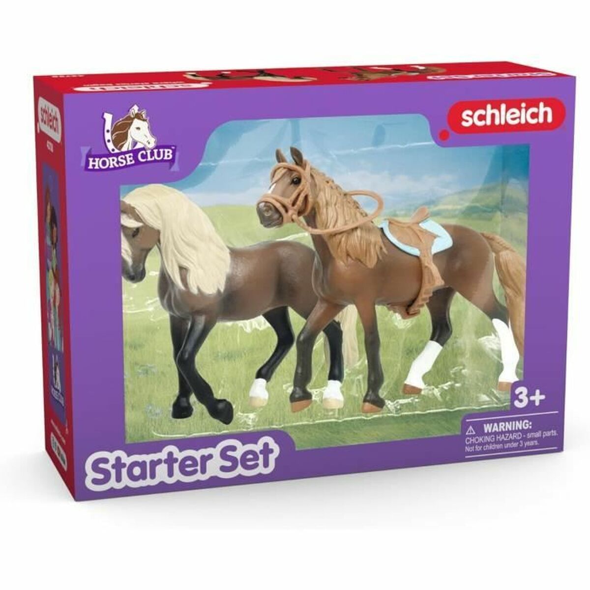 Playset Schleich Horse Club 4 Piese - Jucarii si jocuri, Păpuși și figurine