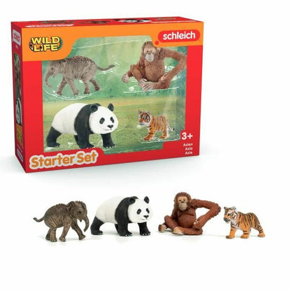 Playset Schleich My First Asian Animals 4 Piese - Jucarii si jocuri, Păpuși și figurine