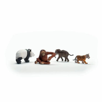 Playset Schleich My First Asian Animals 4 Piese - Jucarii si jocuri, Păpuși și figurine