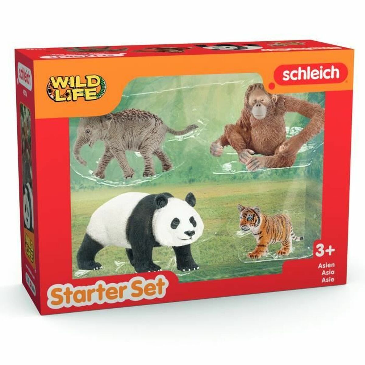 Playset Schleich My First Asian Animals 4 Piese - Jucarii si jocuri, Păpuși și figurine