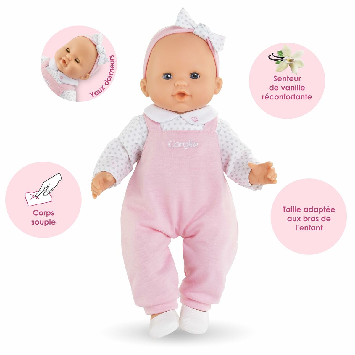 Păpușă Bebe Corolle Large Lise 36 cm - Jucarii si jocuri, Păpuși și accesorii