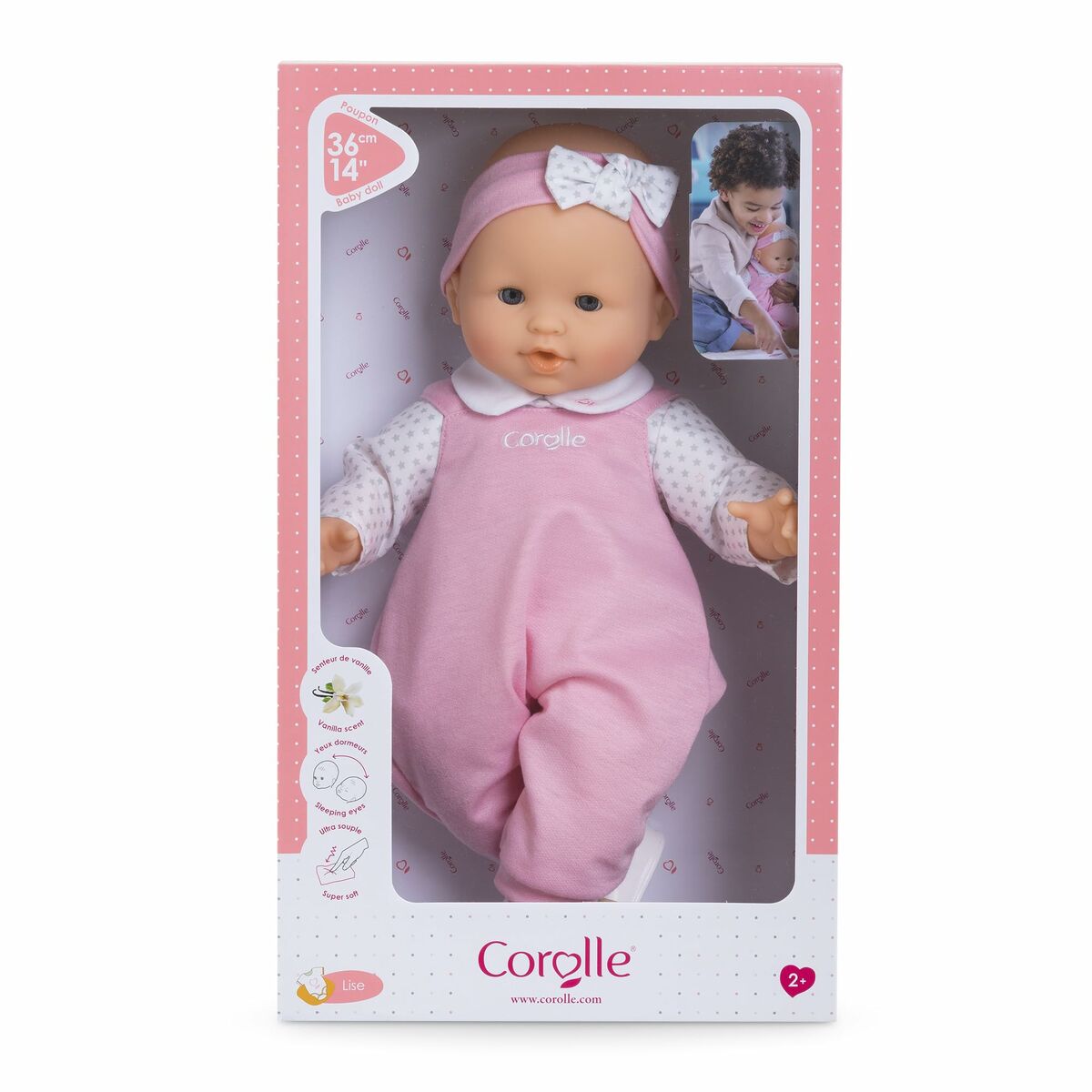 Păpușă Bebe Corolle Large Lise 36 cm - Jucarii si jocuri, Păpuși și accesorii