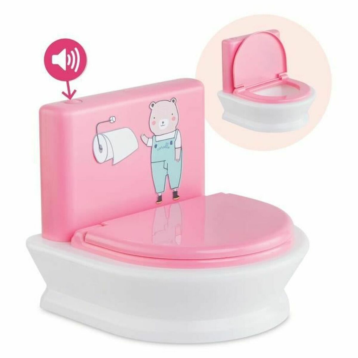 Toaletă Corolle Interactive Toilets - Jucarii si jocuri, Păpuși și accesorii