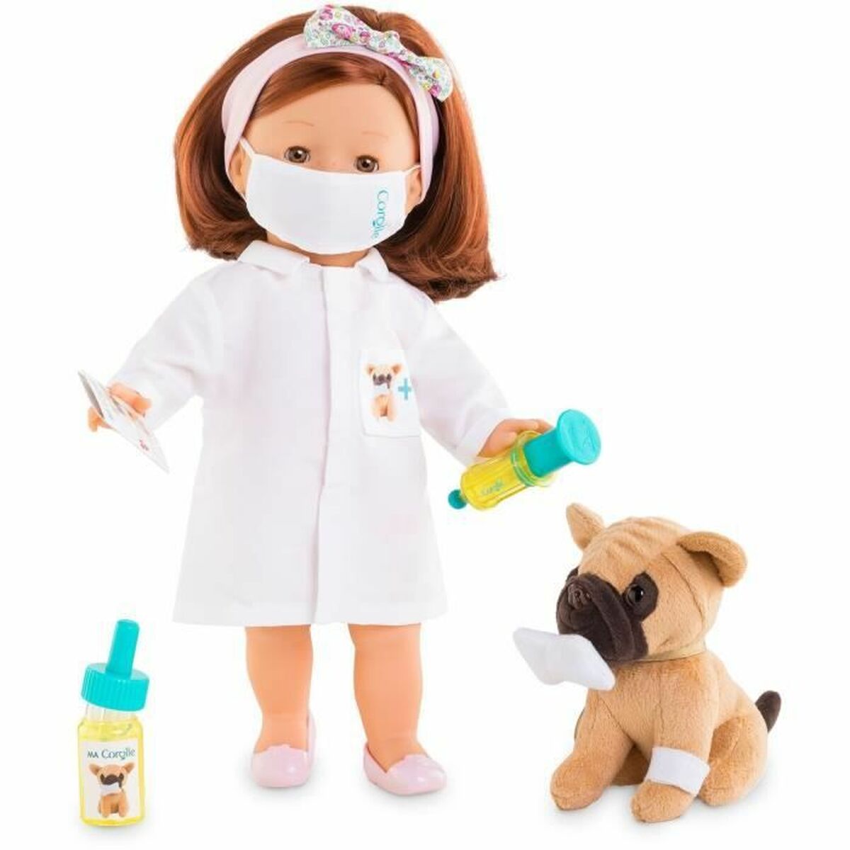 Accesorii pentru papusi Corolle Veterinarian Play Kit - Jucarii si jocuri, Păpuși și accesorii