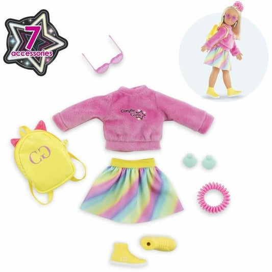 Accesorii pentru papusi Corolle Fluo dressing room - Jucarii si jocuri, Păpuși și accesorii