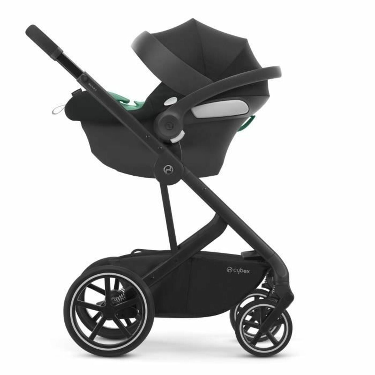 Scaun Auto Cybex Aton B2 i-Size Negru - Bebelus, Scaune auto și accesorii