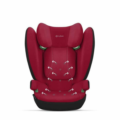 Scaun Auto Cybex Solution B i-Fix Roșu II (15-25 kg) - Bebelus, Scaune auto și accesorii