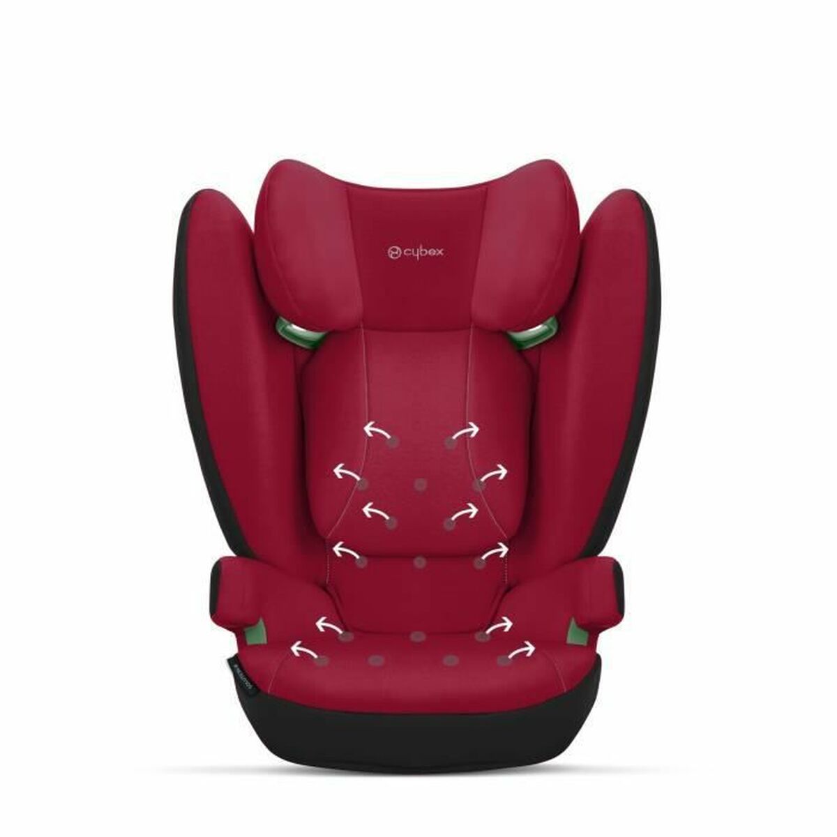 Scaun Auto Cybex Solution B i-Fix Roșu II (15-25 kg) ECE R129/04 - Bebelus, Scaune auto și accesorii