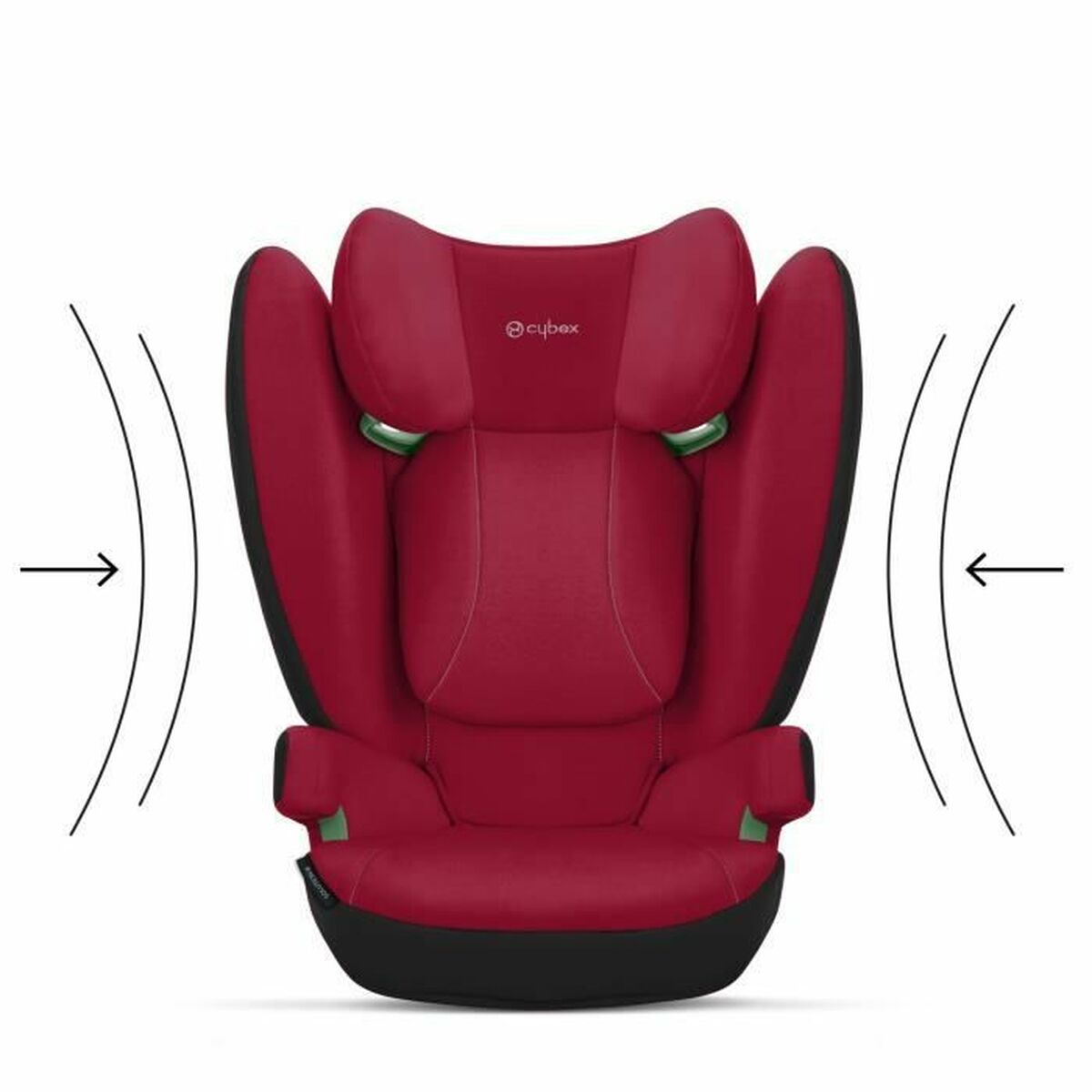 Scaun Auto Cybex Solution B i-Fix Roșu II (15-25 kg) - Bebelus, Scaune auto și accesorii