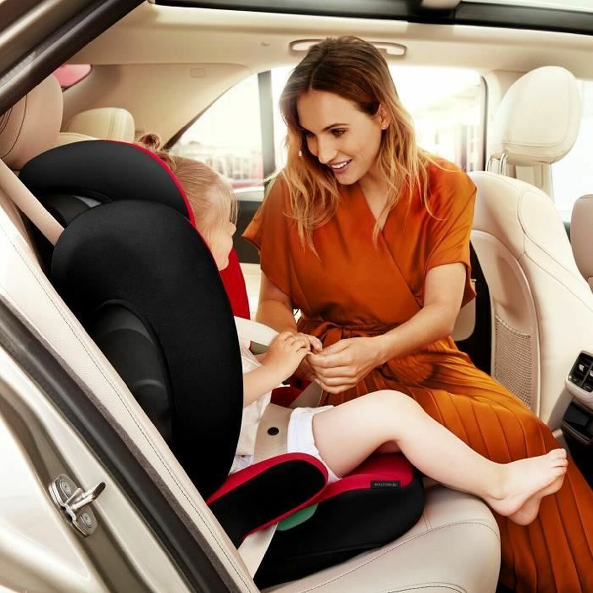 Scaun Auto Cybex Solution B i-Fix Albastru II (15-25 kg) ECE R129/04 - Bebelus, Scaune auto și accesorii