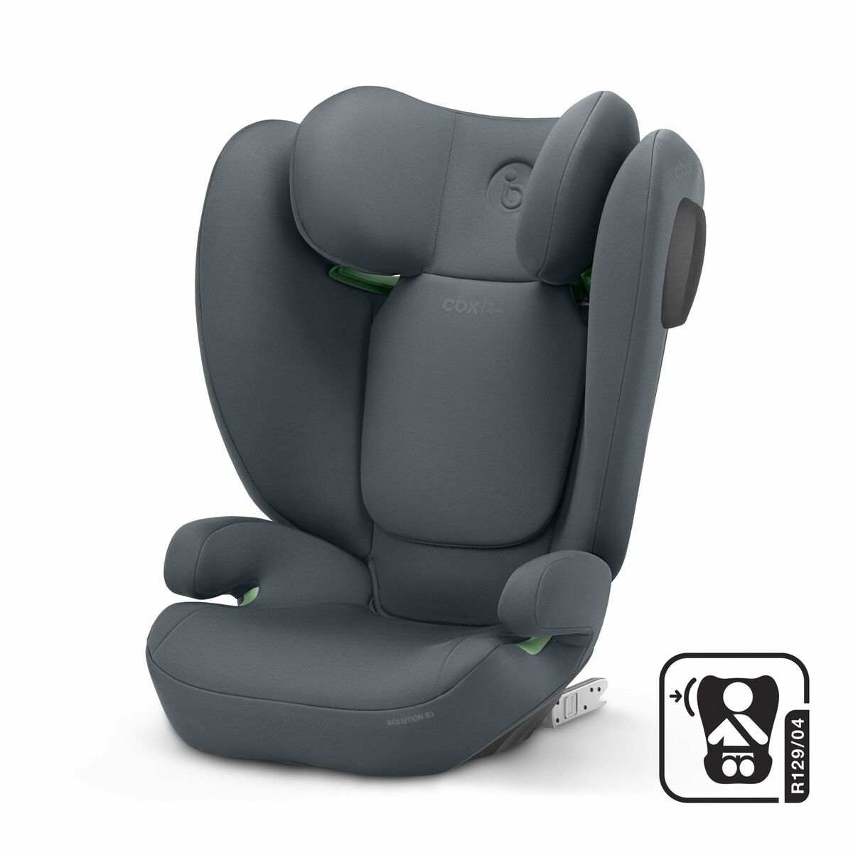 Scaun Auto Cybex SOLUTION B3 I-FIX Gri II (15-25 kg) III (22 - 36 kg) Infantil ECE R129/04 - Bebelus, Scaune auto și accesorii