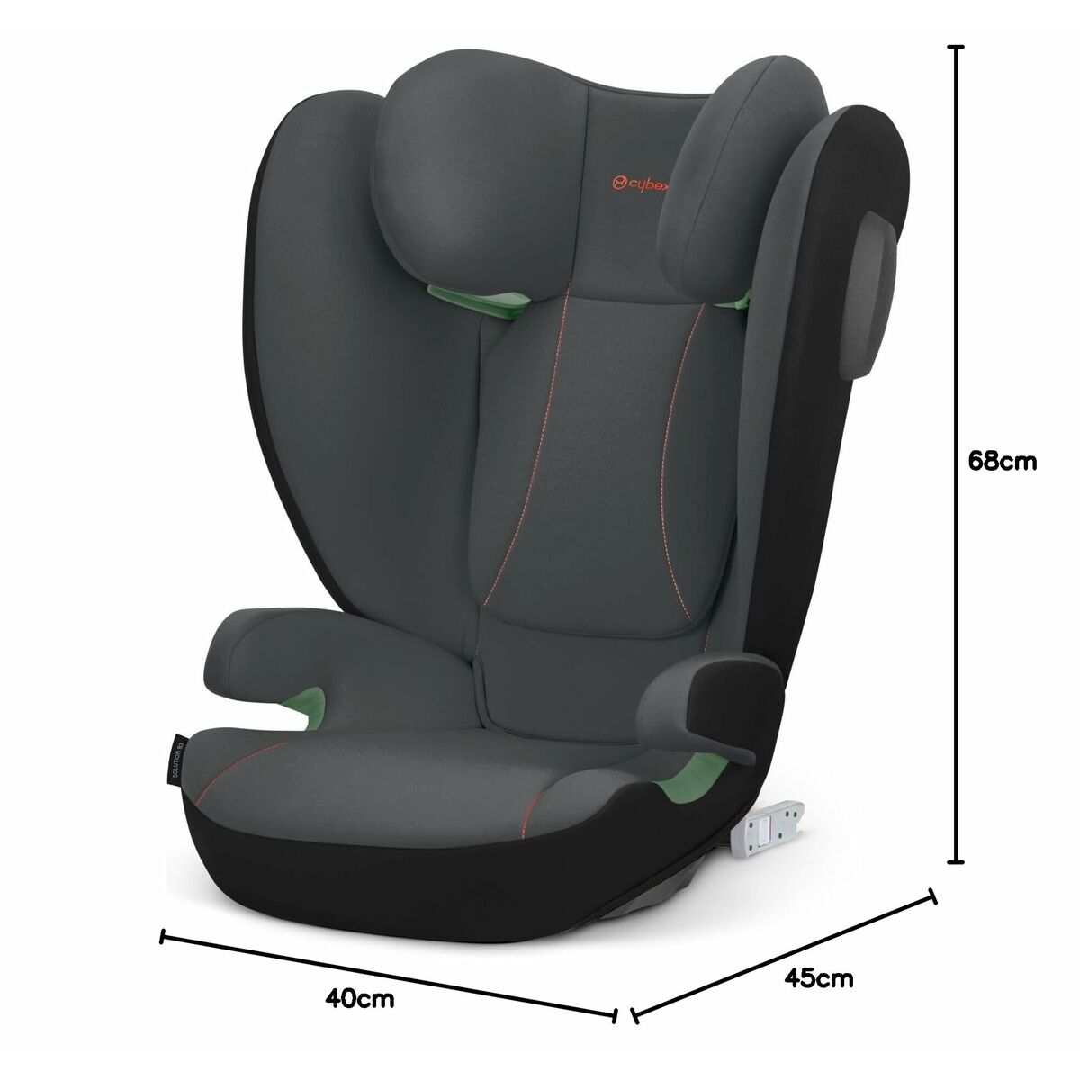 Scaun Auto Cybex SOLUTION B3 I-FIX Gri II (15-25 kg) III (22 - 36 kg) Infantil ECE R129/04 - Bebelus, Scaune auto și accesorii