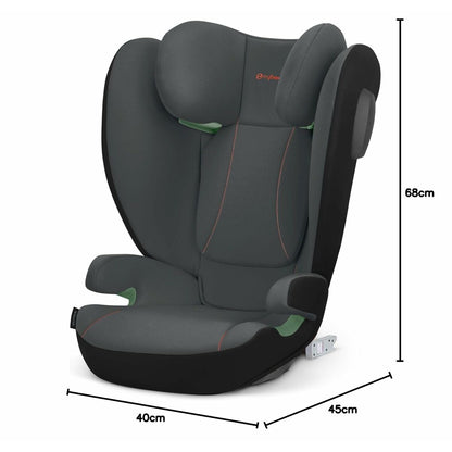 Scaun Auto Cybex SOLUTION B3 I-FIX Gri II (15-25 kg) III (22 - 36 kg) Infantil ECE R129/04 - Bebelus, Scaune auto și accesorii