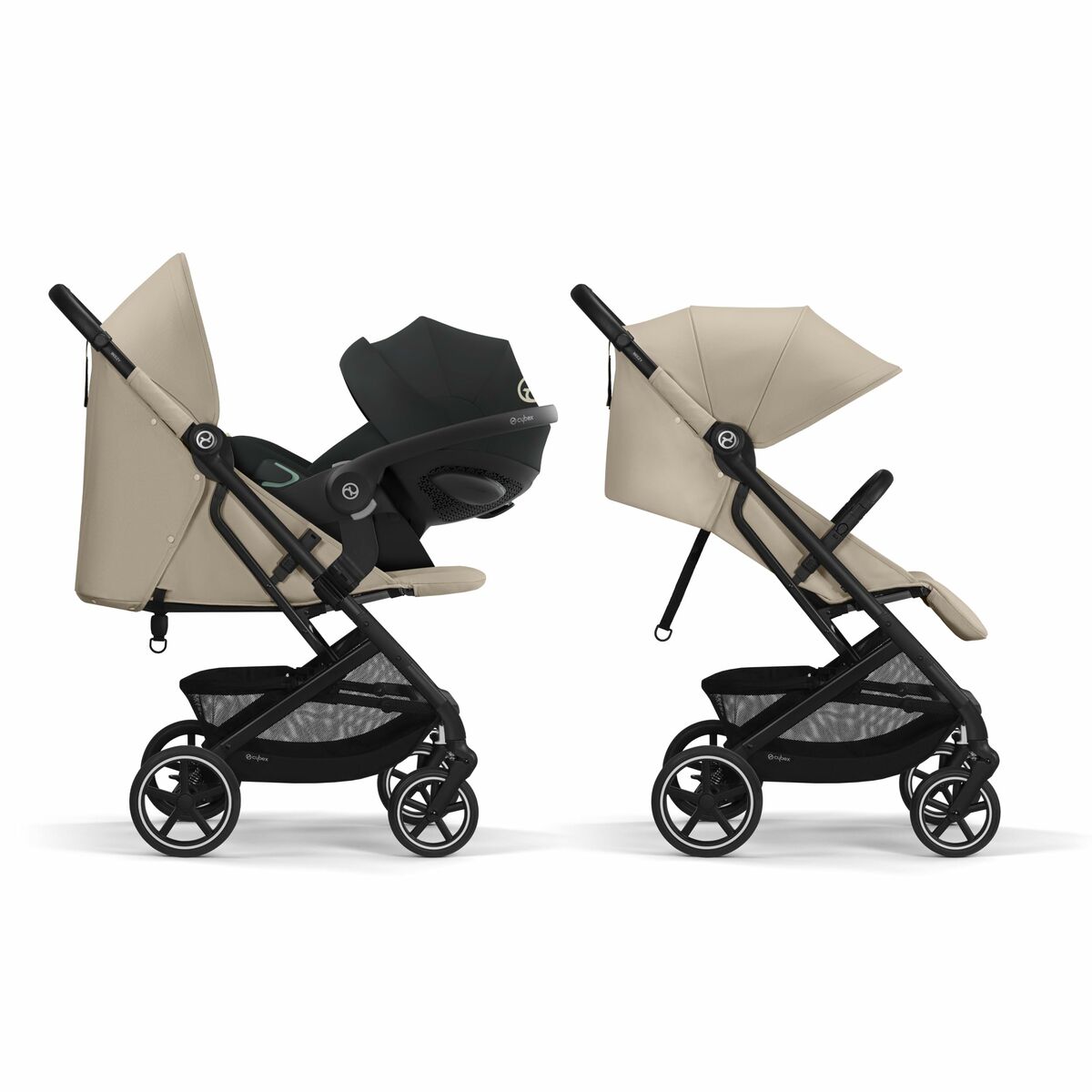 Cărucior de plimbat bebe Cybex Beezy BLK Bej - Bebelus, Cărucioare, scaune și accesorii