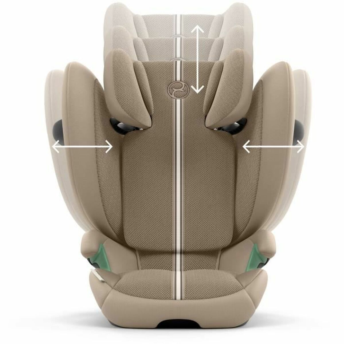 Scaun Auto Cybex Solution G2 i-Fix Plus Bej II (15-25 kg) Infantil ECE R129 - Bebelus, Scaune auto și accesorii