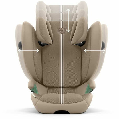 Scaun Auto Cybex Solution G2 i-Fix Plus Bej II (15-25 kg) Infantil ECE R129 - Bebelus, Scaune auto și accesorii