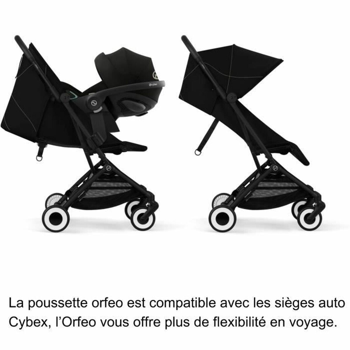 Cărucior de plimbat bebe Cybex Negru - Bebelus, Cărucioare, scaune și accesorii