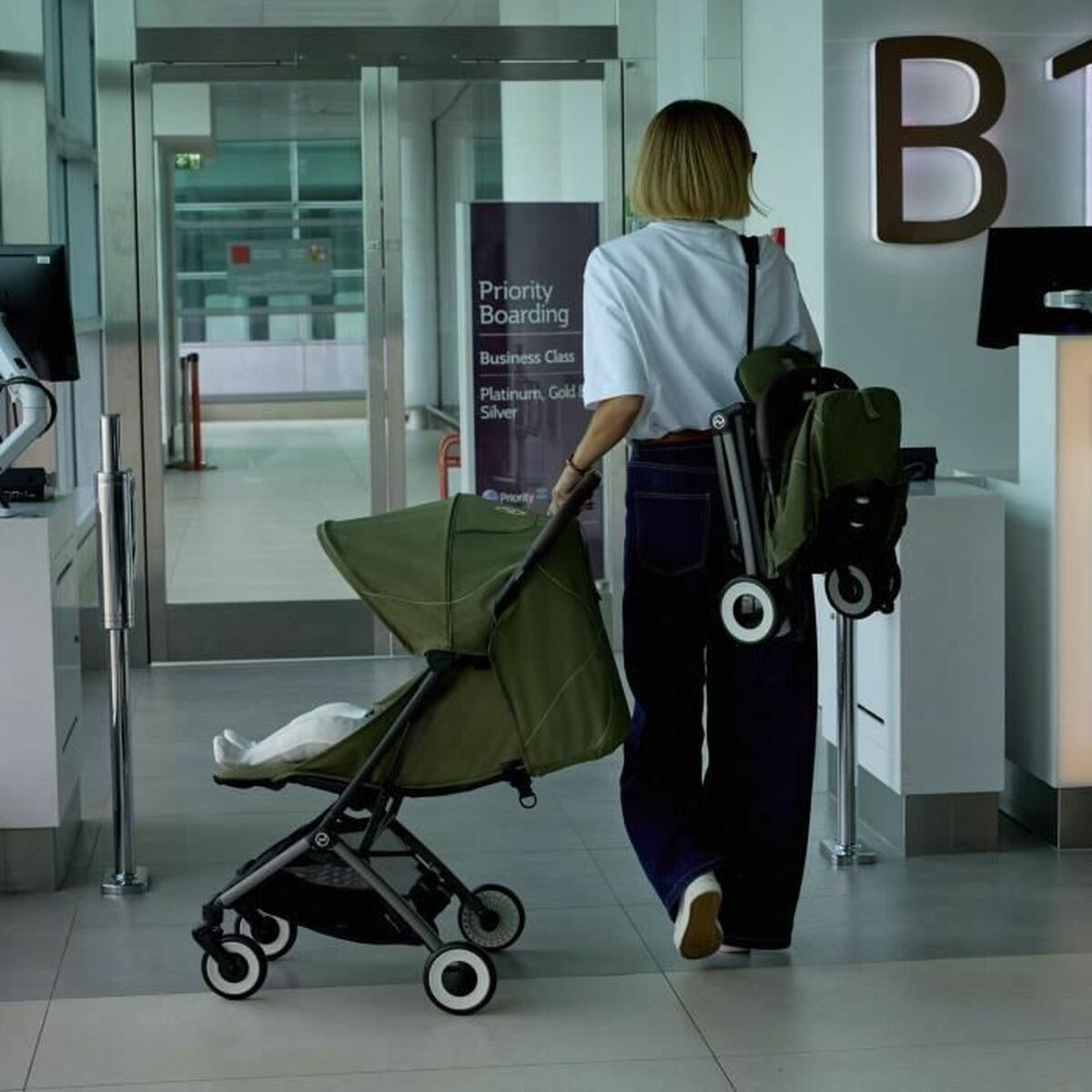 Cărucior de plimbat bebe Cybex Bej - Bebelus, Cărucioare, scaune și accesorii