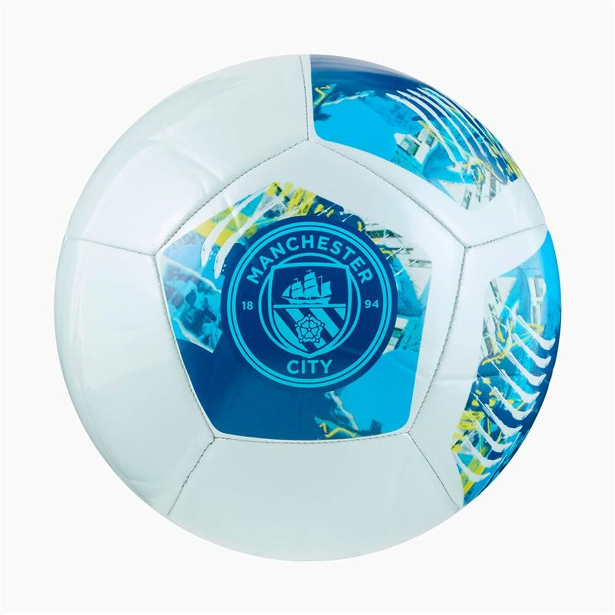Minge de Fotbal Puma Manchester City Ftblnrgy Albastru Mărimea 5 - Sport și în aer liber, Fotbal