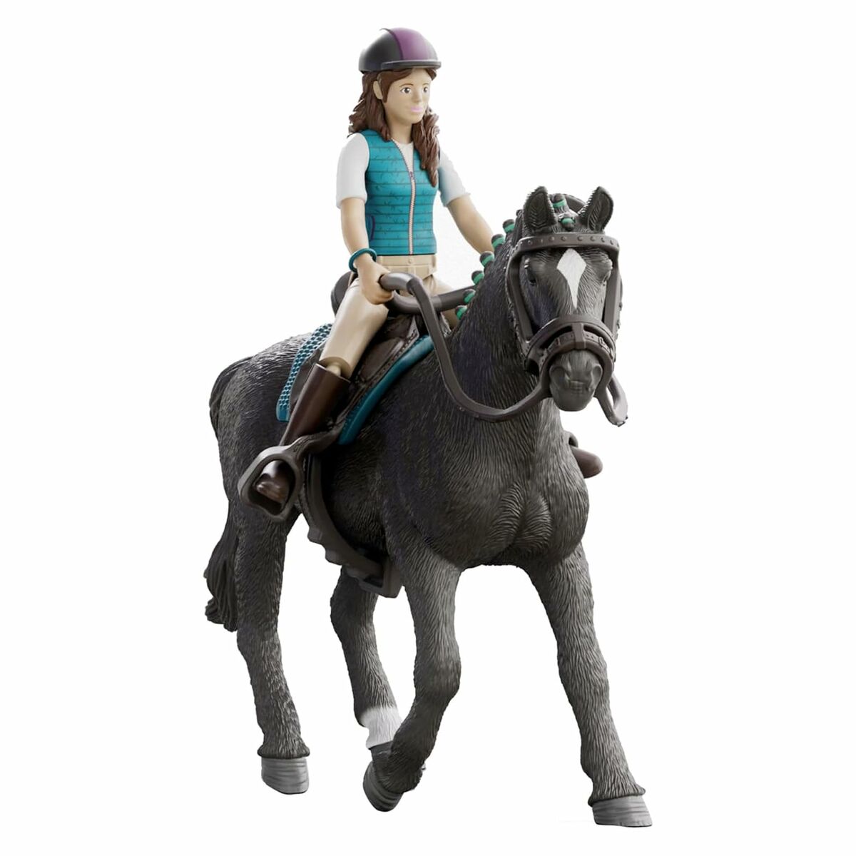 Playset Schleich Horse Club 42712 Lisa & Storm - Jucarii si jocuri, Păpuși și figurine