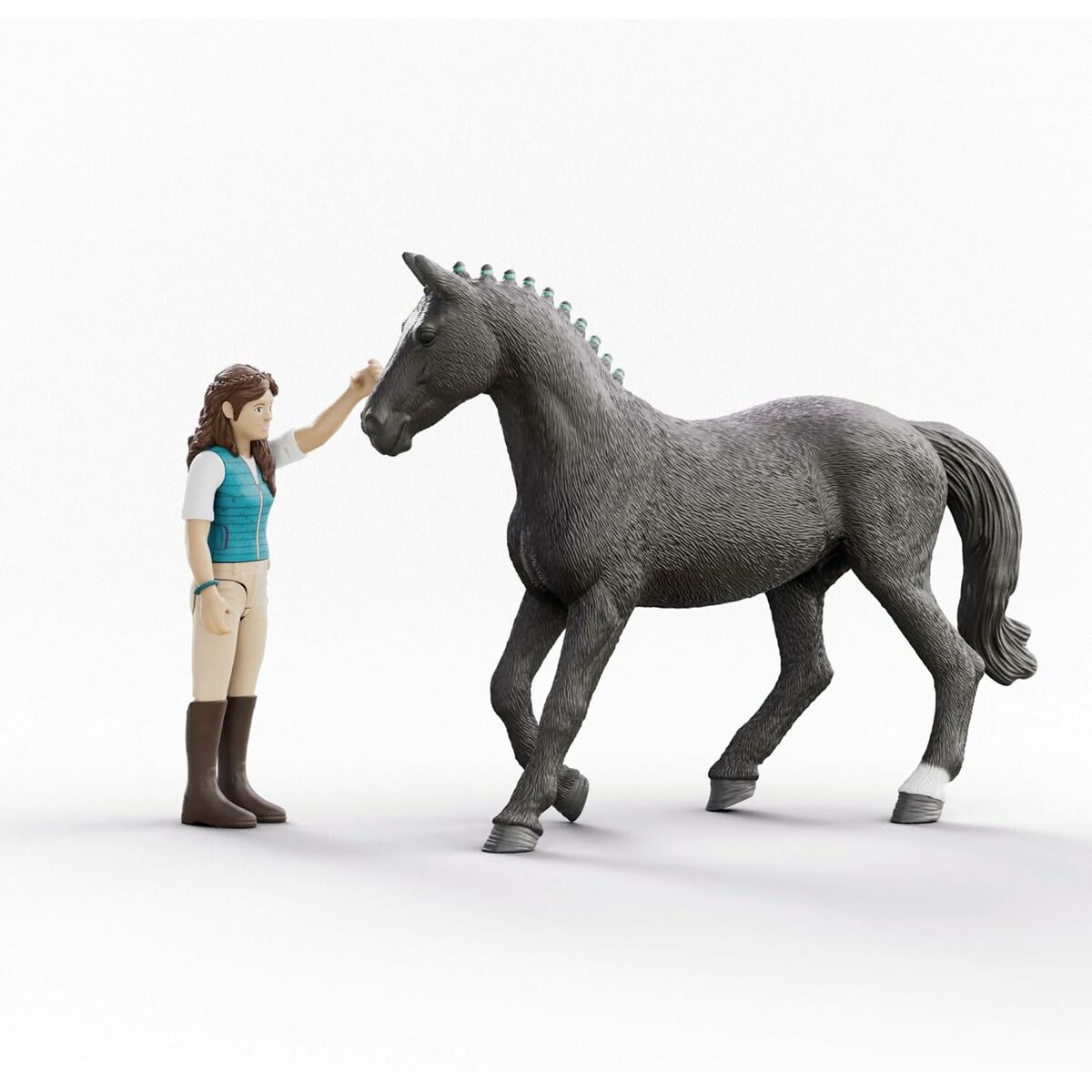Playset Schleich Horse Club 42712 Lisa & Storm - Jucarii si jocuri, Păpuși și figurine