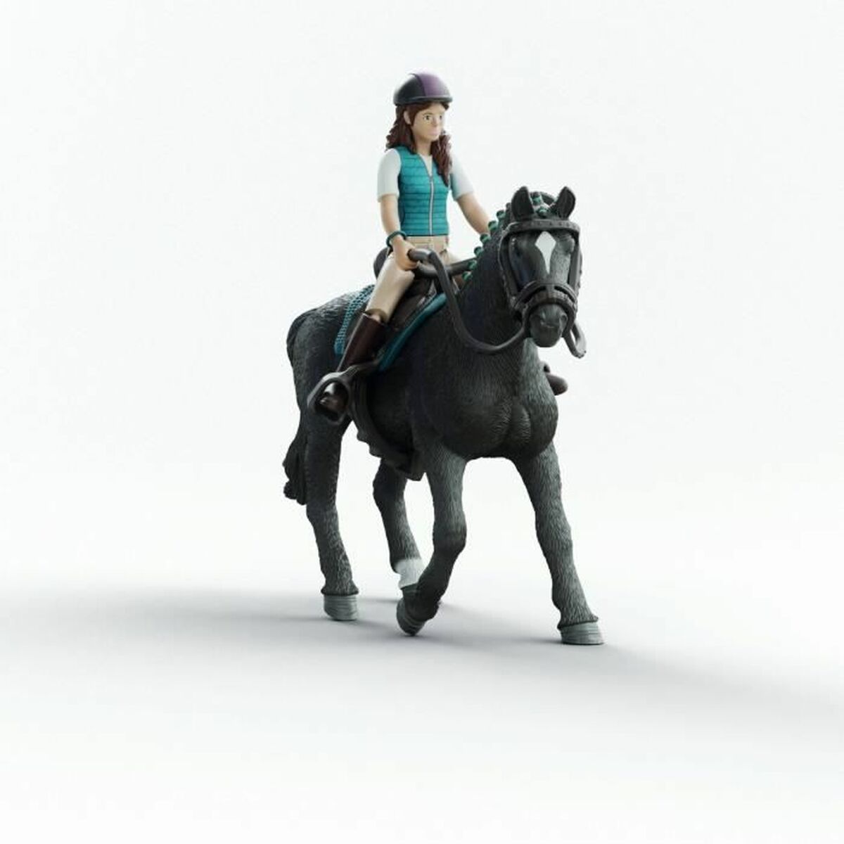 Playset Schleich Horse Club 42712 Lisa & Storm - Jucarii si jocuri, Păpuși și figurine