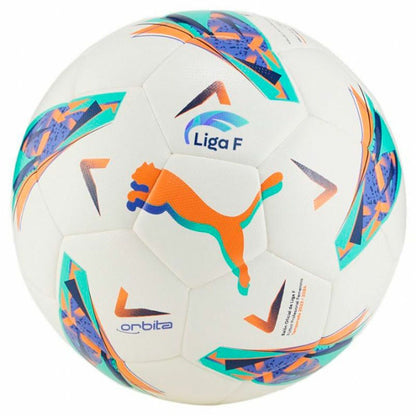 Minge de Fotbal Puma Orbita Liga F Alb Multicolor Mărimea 4 - Sport și în aer liber, Fotbal