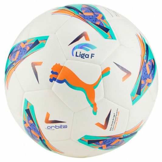 Minge de Fotbal Puma Orbita Liga F Alb Multicolor Mărimea 4 - Sport și în aer liber, Fotbal
