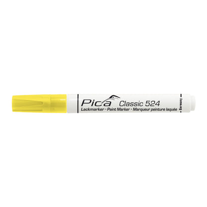 Marker permanent Pica Classic Galben - Birou și papetărie, Pixuri, creioane și articole de scris