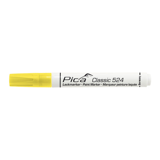 Marker permanent Pica Classic Galben - Birou și papetărie, Pixuri, creioane și articole de scris