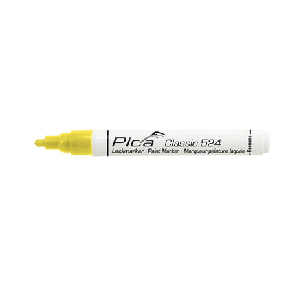 Marker permanent Pica Classic Galben - Birou și papetărie, Pixuri, creioane și articole de scris