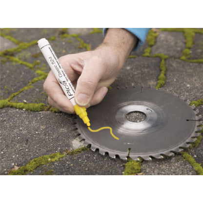 Marker permanent Pica Classic Galben - Birou și papetărie, Pixuri, creioane și articole de scris