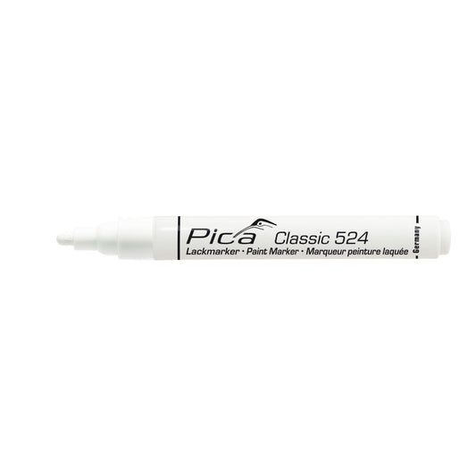 Marker permanent Pica Classic Alb - Birou și papetărie, Pixuri, creioane și articole de scris
