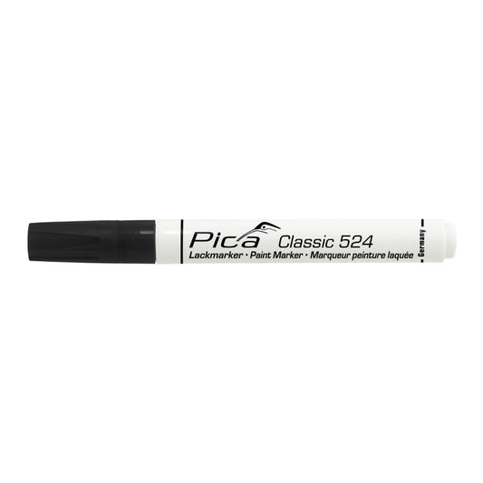 Marker permanent Pica Classic Negru - Birou și papetărie, Pixuri, creioane și articole de scris