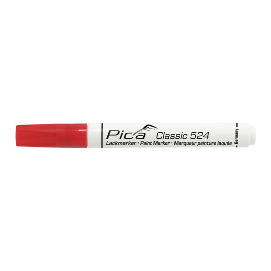 Marker permanent Pica Classic Roșu - Birou și papetărie, Pixuri, creioane și articole de scris