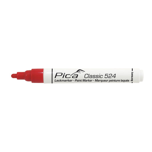 Marker permanent Pica Classic Roșu - Birou și papetărie, Pixuri, creioane și articole de scris