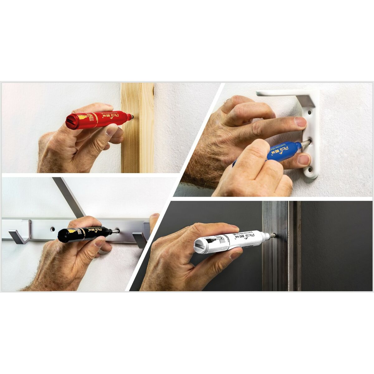 Marker Pica BIG Ink XL Roșu - Birou și papetărie, Pixuri, creioane și articole de scris