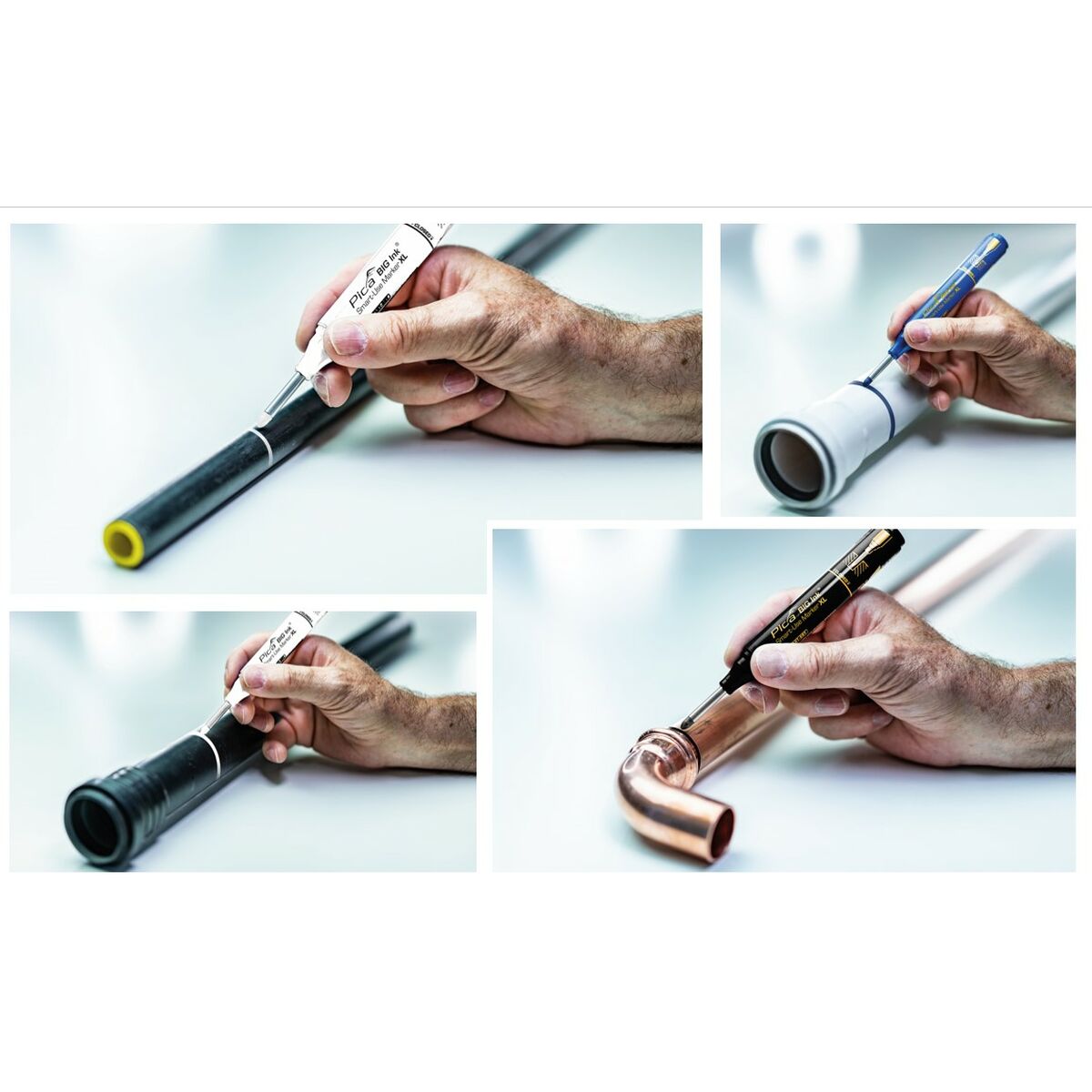 Marker Pica BIG Ink XL Alb - Birou și papetărie, Pixuri, creioane și articole de scris